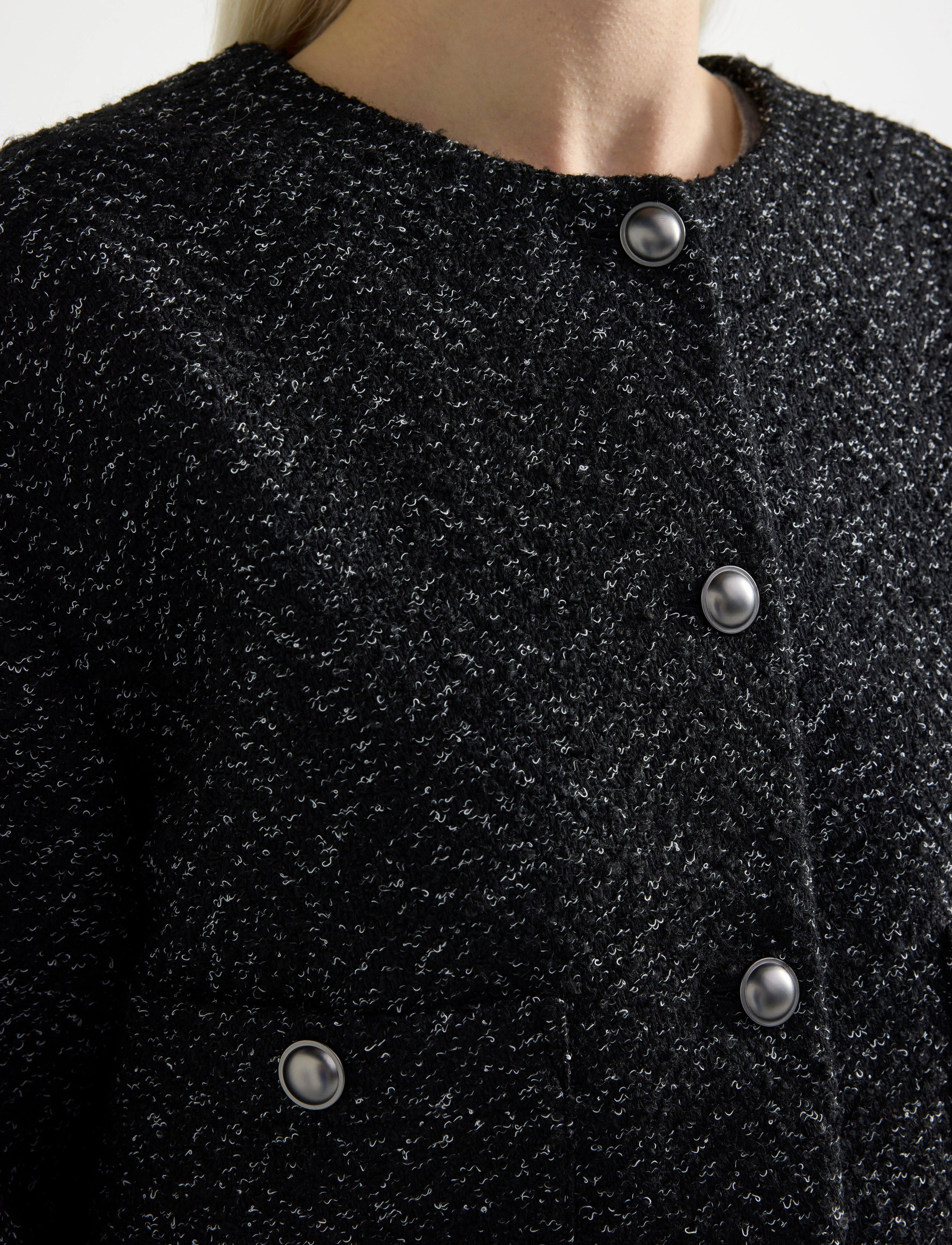 Lindex - Jacket Sigbritt - festtøj til outletpriser - black - 4