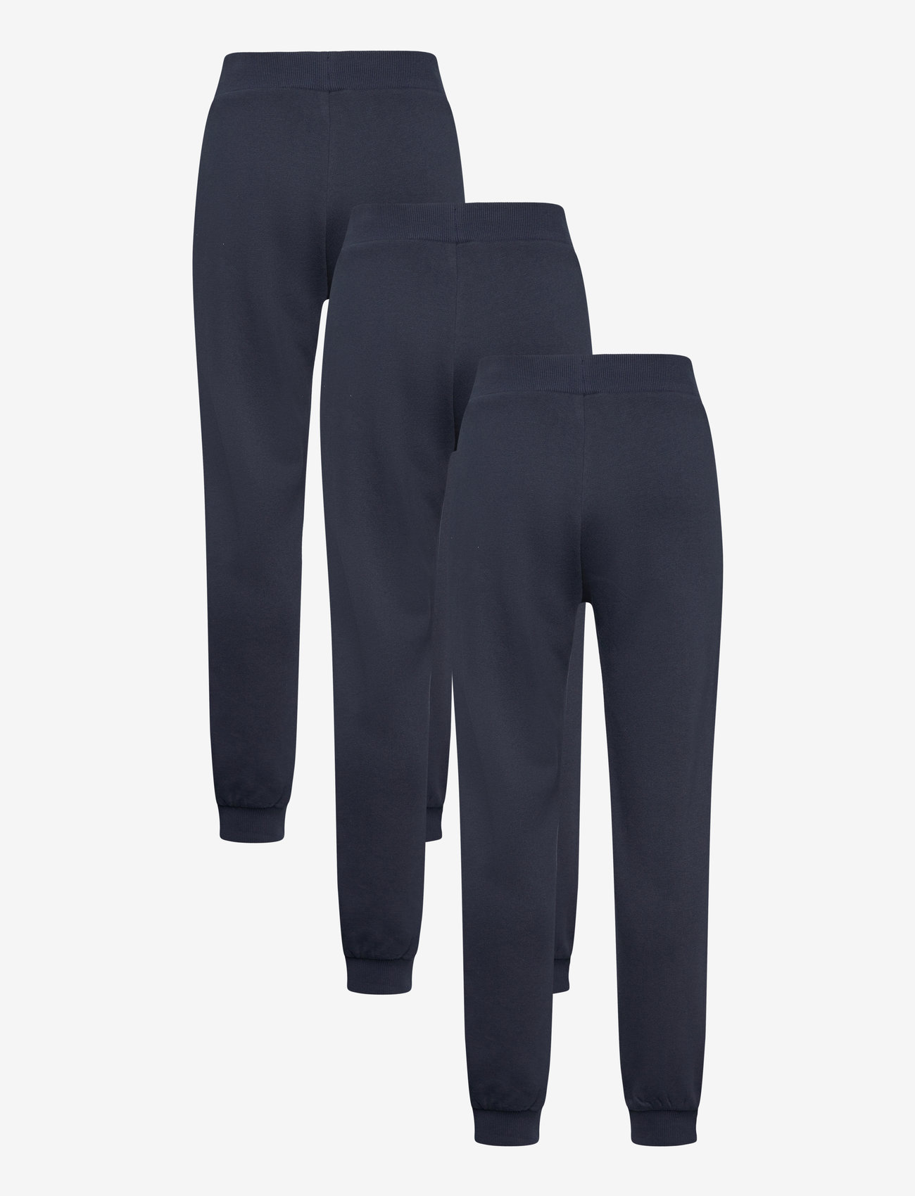 Lindex - Trousers basic solid 3 pack - herbstliche kleidung - dark navy - 1