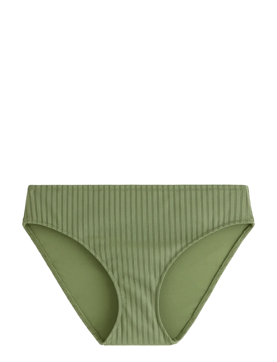 Lindex - Brief Bikini Regular Bella Rib - bikiinipüksid - dk dusty green - 1