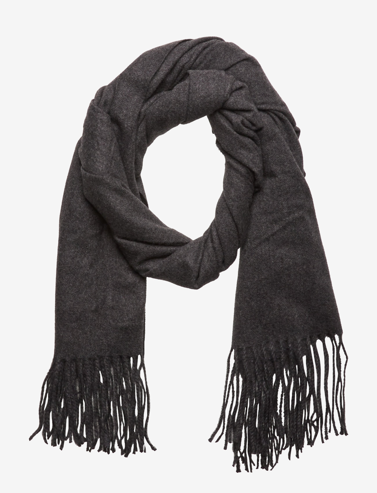 Lindex - Scarf basic - accessoires - dark grey melange - 0