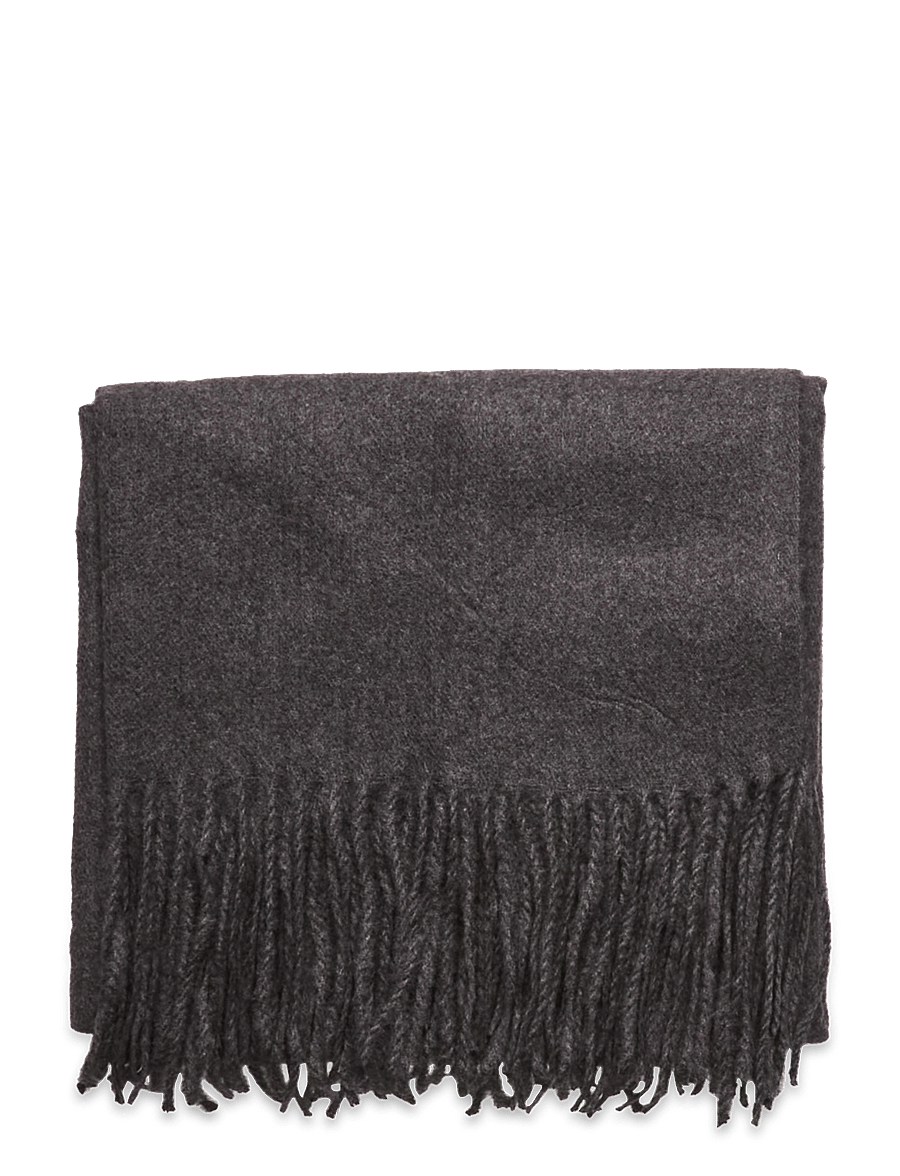 Lindex - Scarf basic - dark grey melange - 1