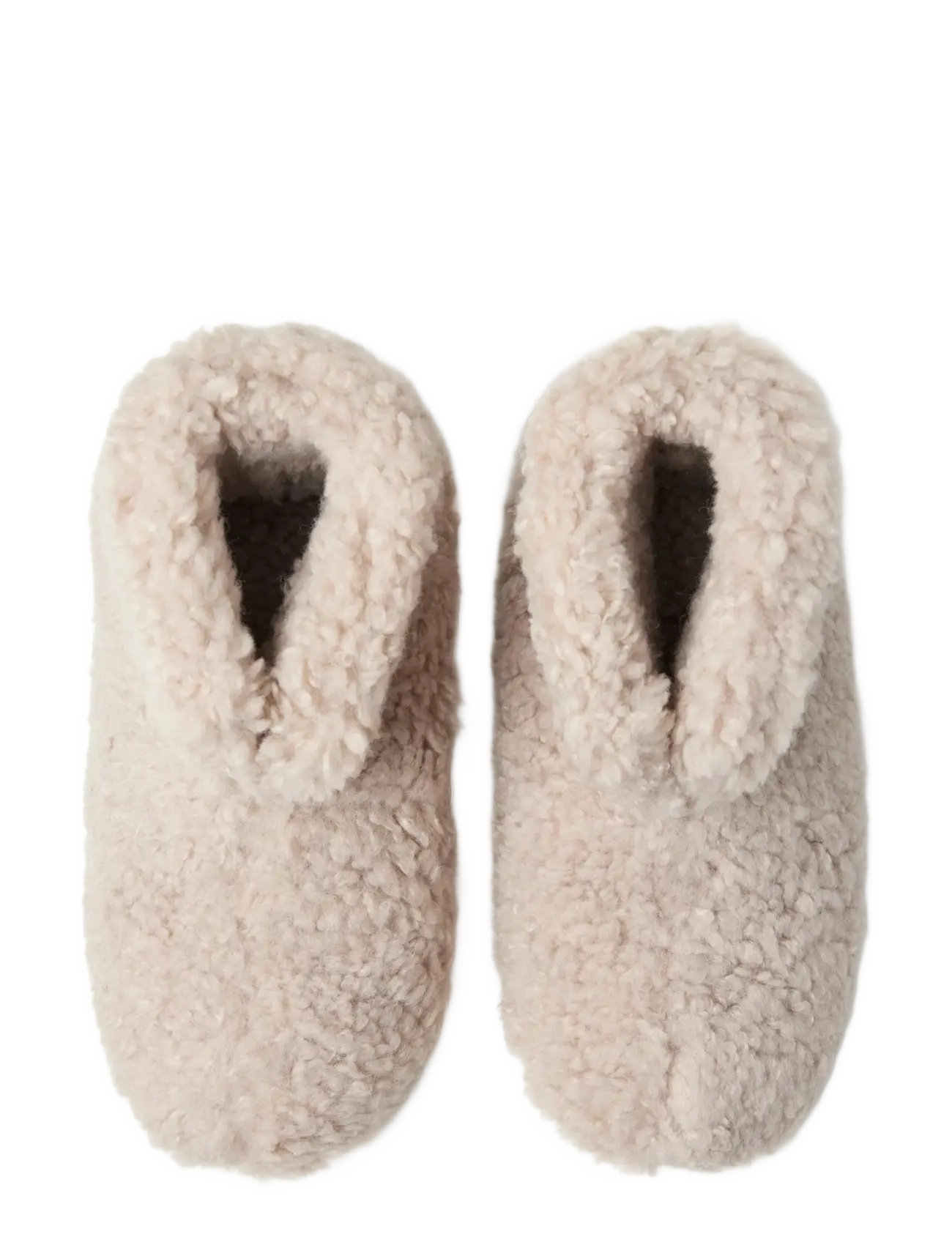 Lindex - Slipper Pile bootz - laveste priser - dusty beige - 1