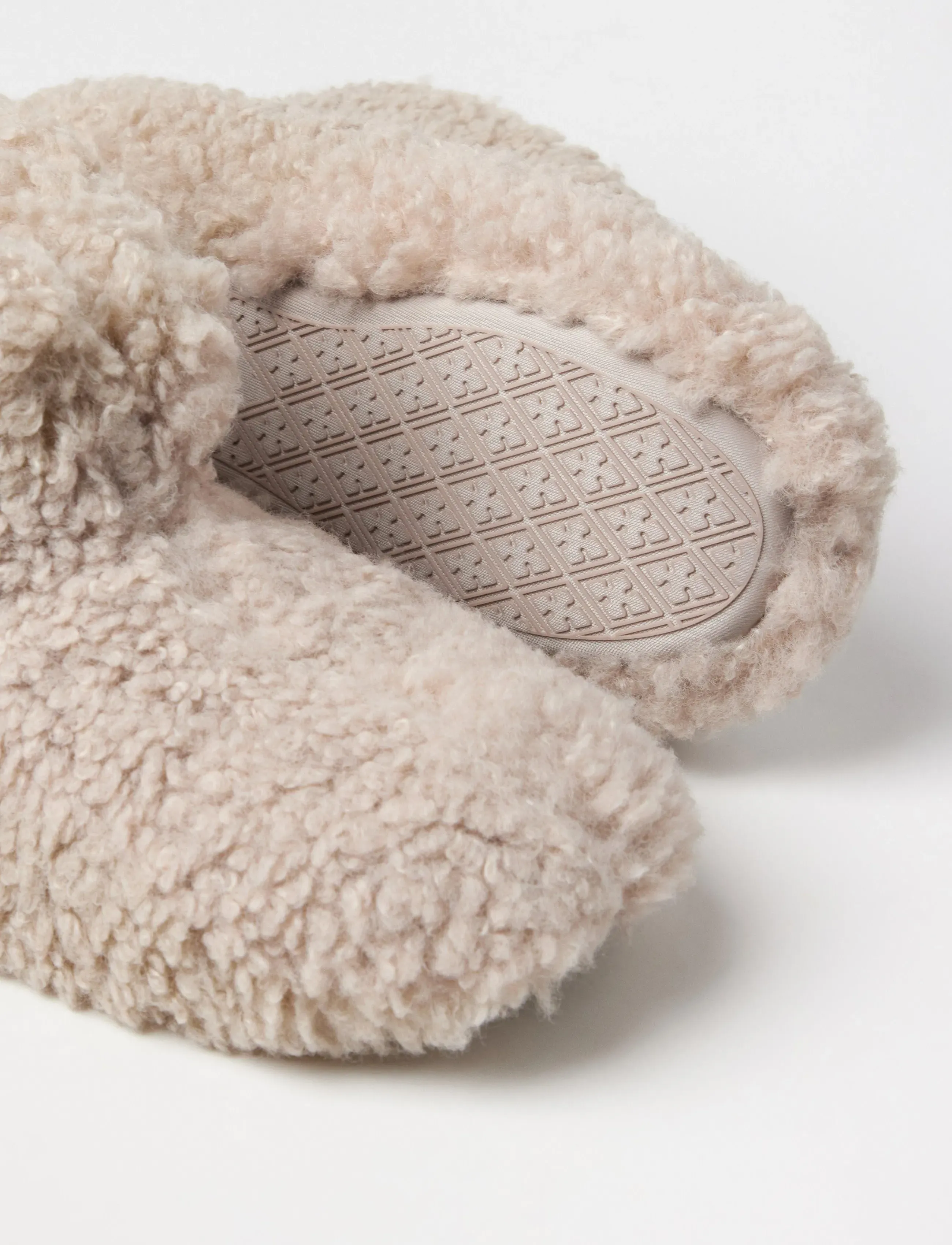 Lindex - Slipper Pile bootz - laveste priser - dusty beige - 2