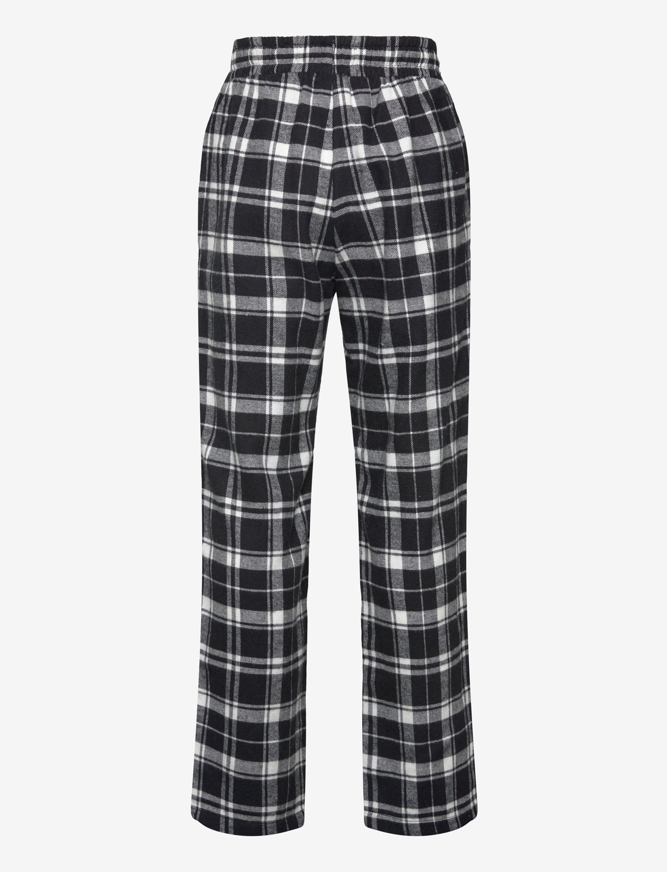 Lindex - Trousers pyjamas flannel - die niedrigsten preise - black - 1