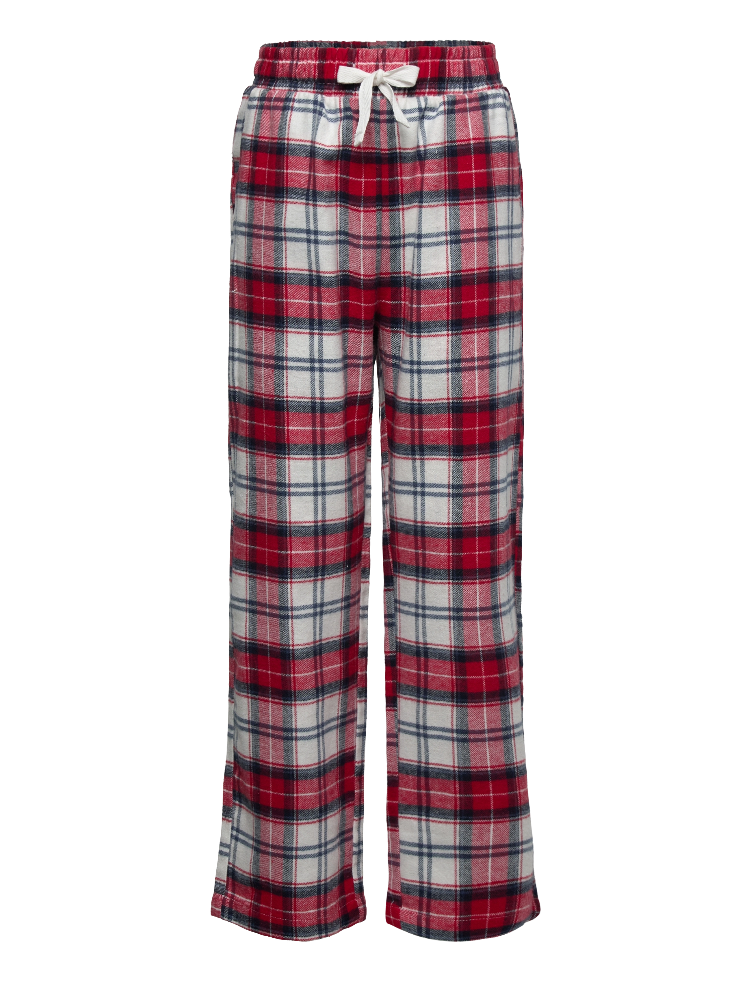 Lindex - Trousers pyjamas flannel - red - 1