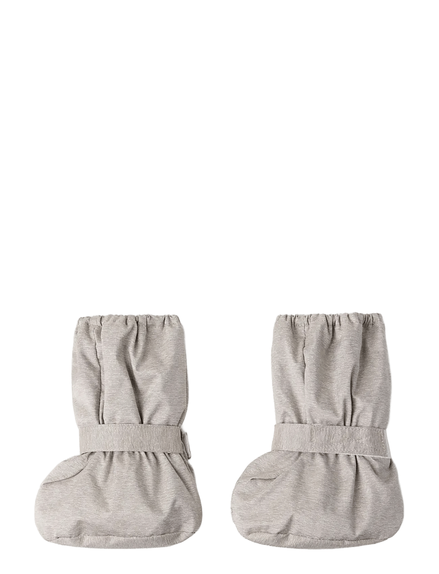 Lindex - Ankelsokker med teddyfôr - baby-schuhe - beige - 0