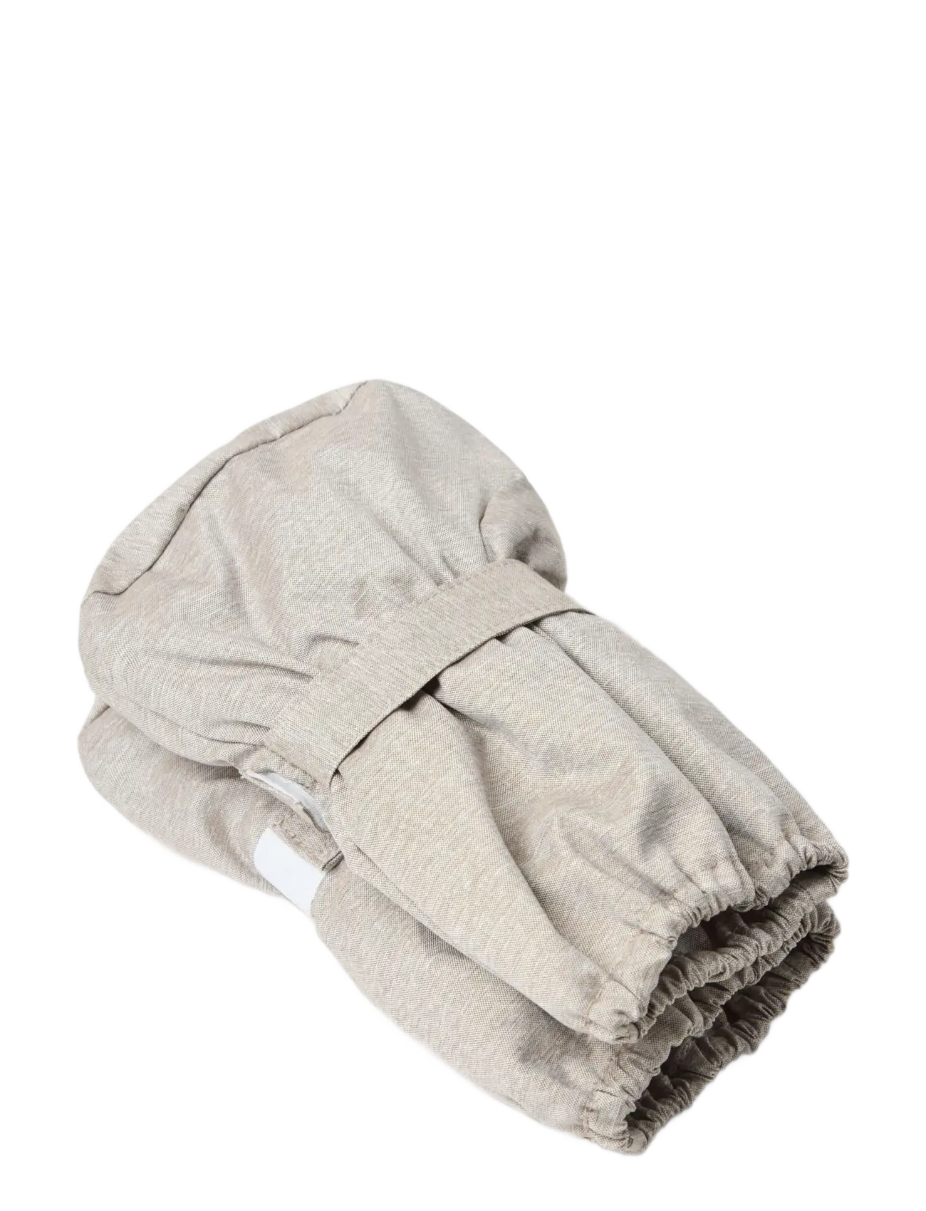 Lindex - Ankelsokker med teddyfôr - babystrikstøvler - beige - 1