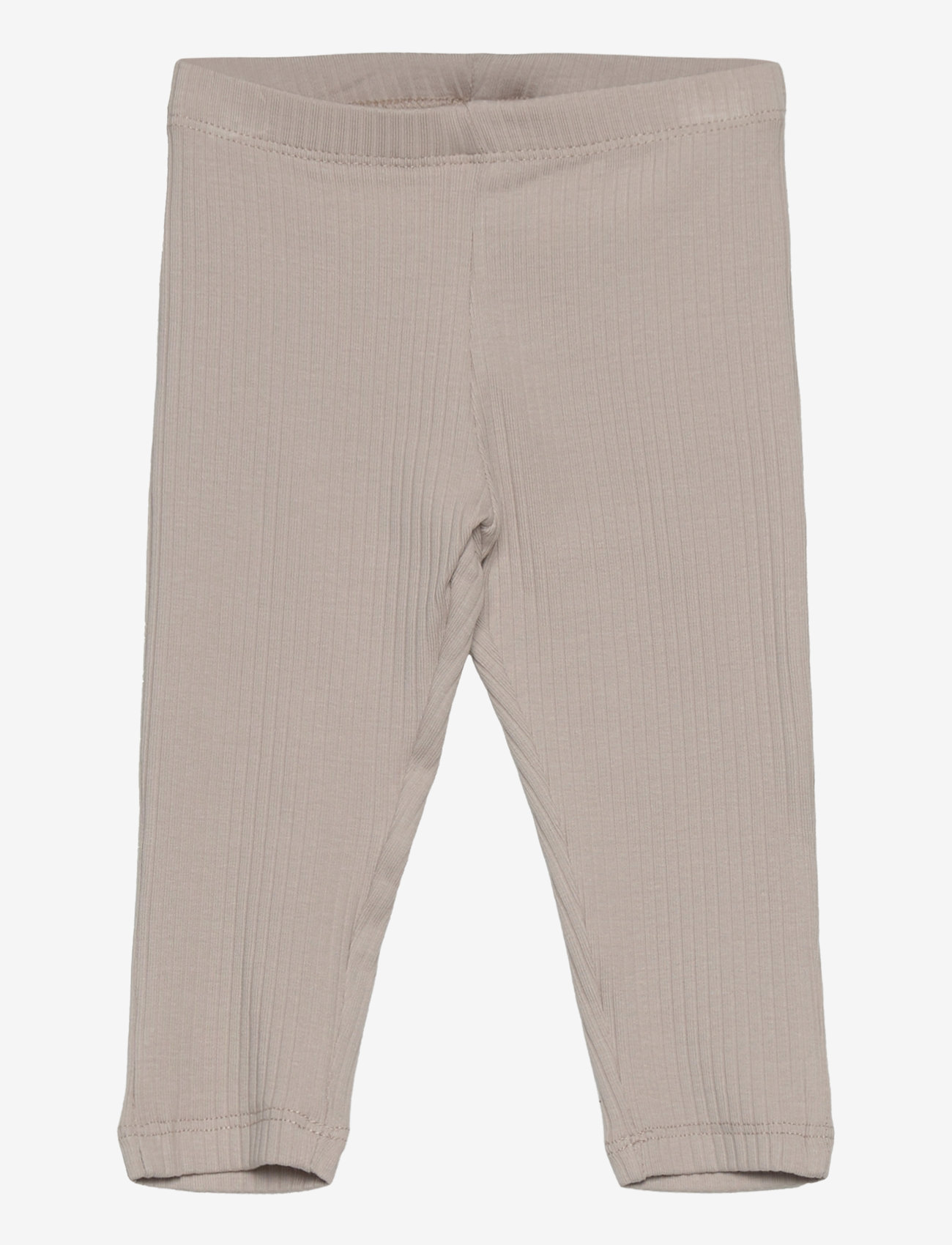 Lindex - Leggings basic rib - herbstliche kleidung - light grey - 0