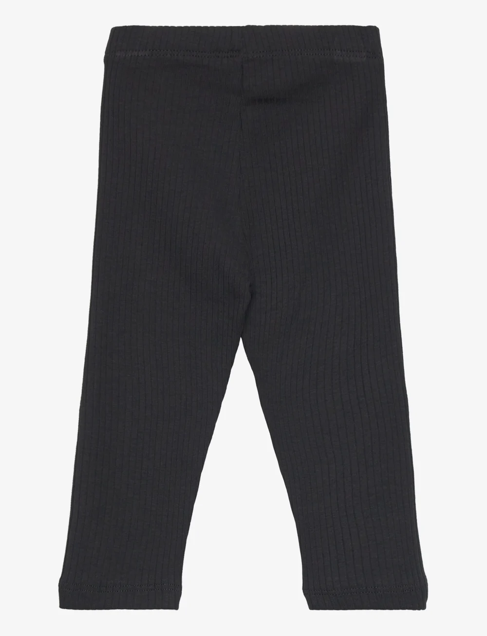 Lindex - Leggings basic rib - leggings - off black - 1