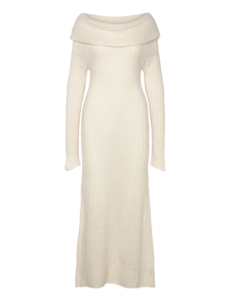 Lindex - Dress Augusta - knitted dresses - off white - 1
