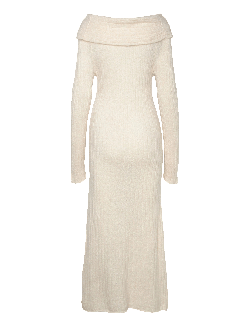 Lindex - Dress Augusta - knitted dresses - off white - 2