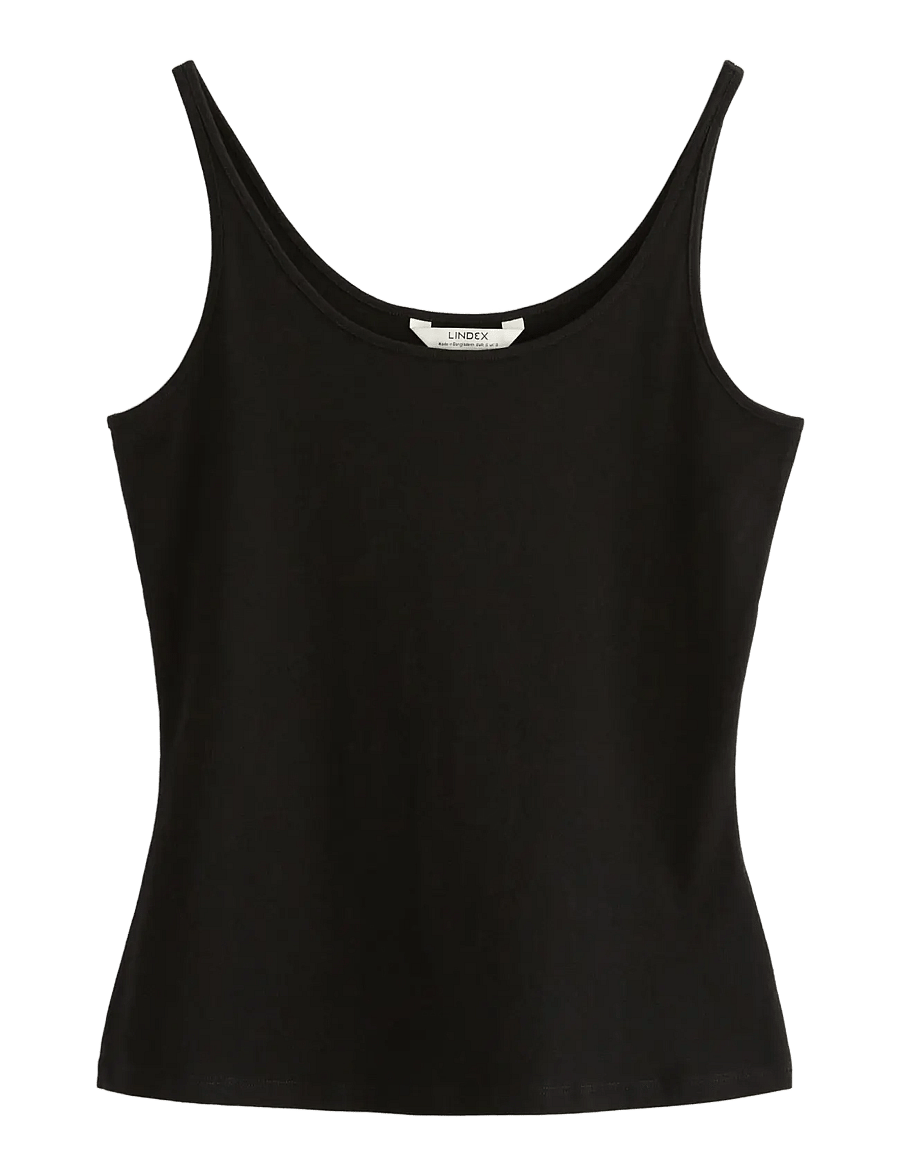 Lindex - Tank top - Ärmellose tops - black - 1