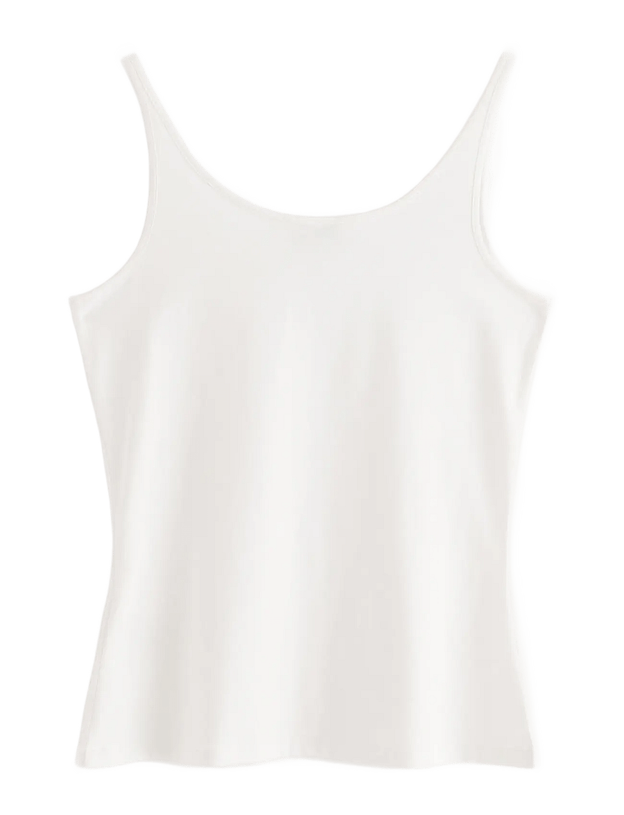Lindex - Tank top - varrukateta topid - white - 2