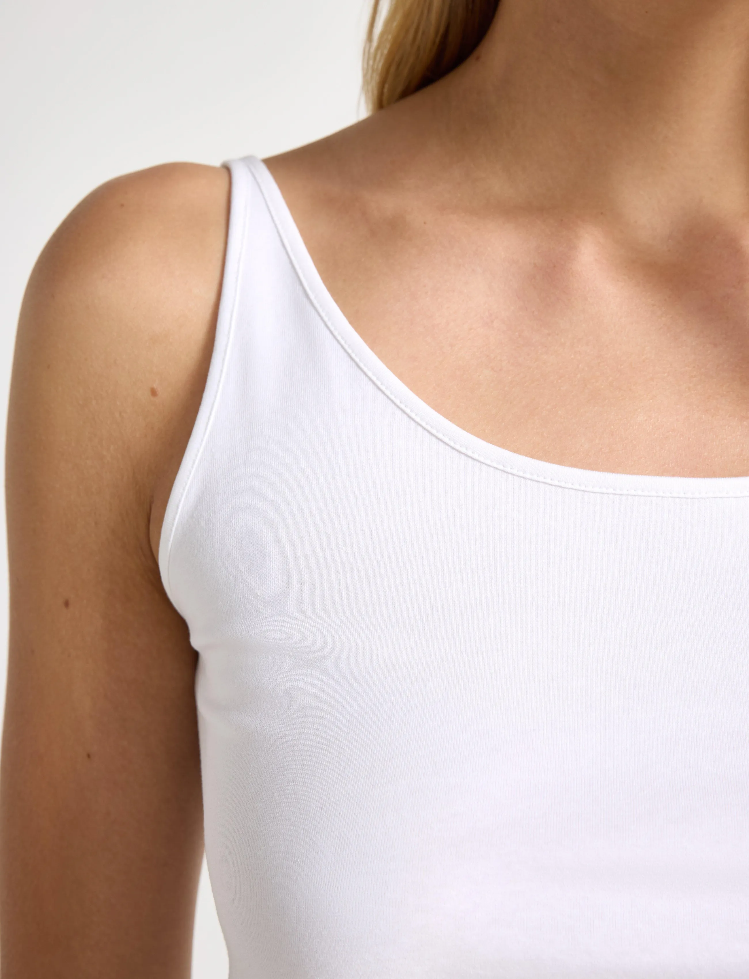 Lindex - Tank top - varrukateta topid - white - 4