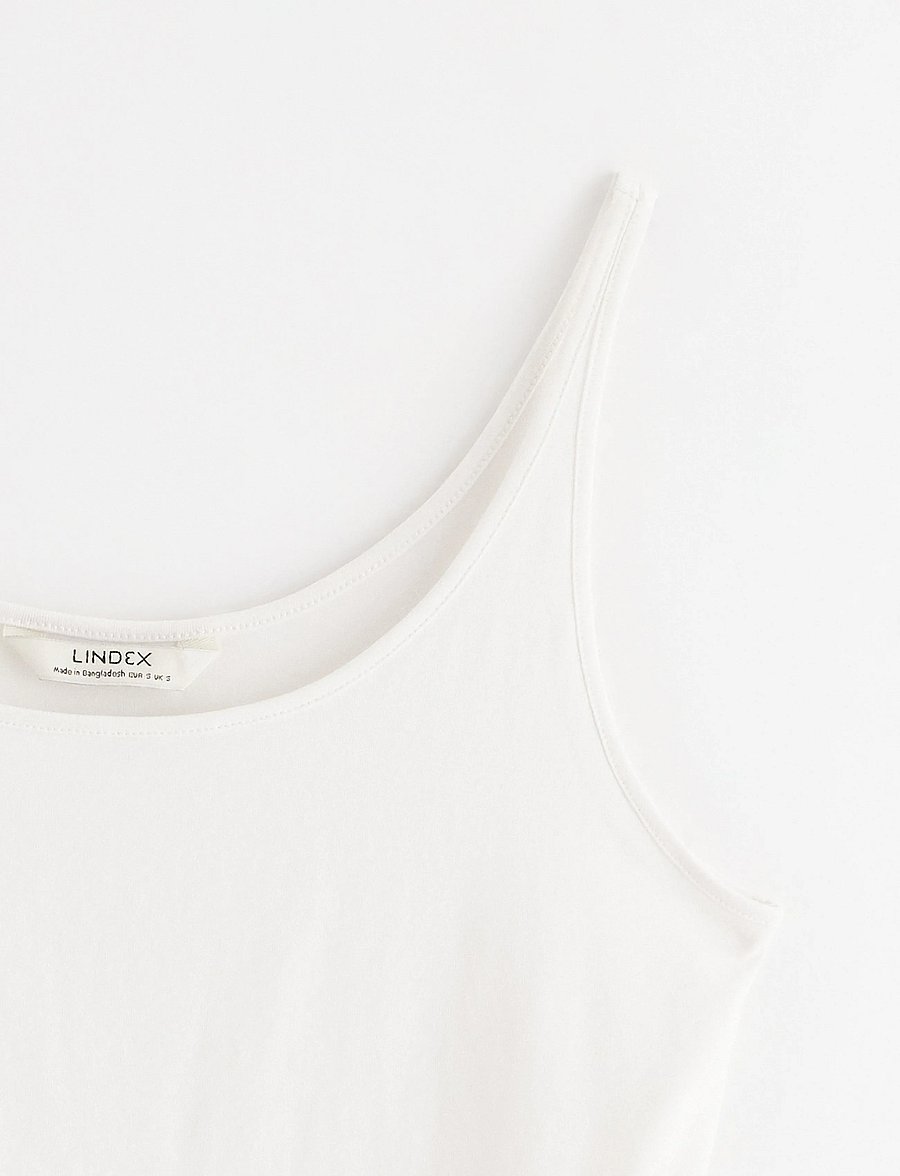 Lindex - Tank top - varrukateta topid - white - 5