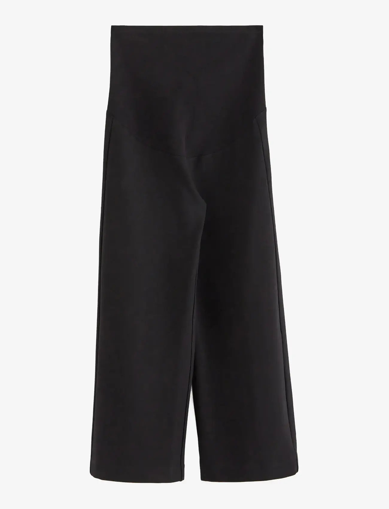 Lindex - Trouser Daisy cropped MOM - nederdelar - black - 1