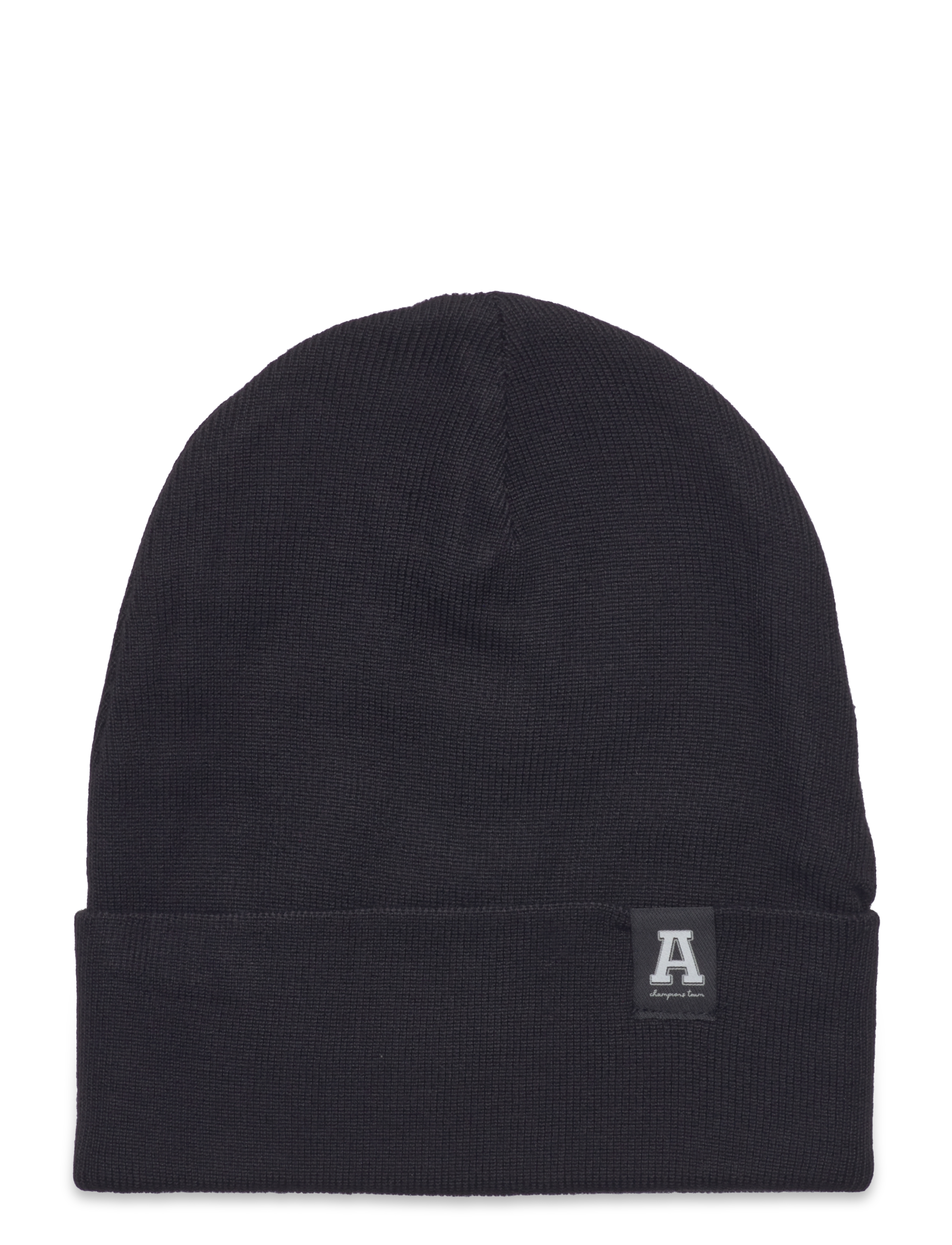 LINDEX Pudelmütze Basic Fold Up Schwarz - 2-4 - Kinder