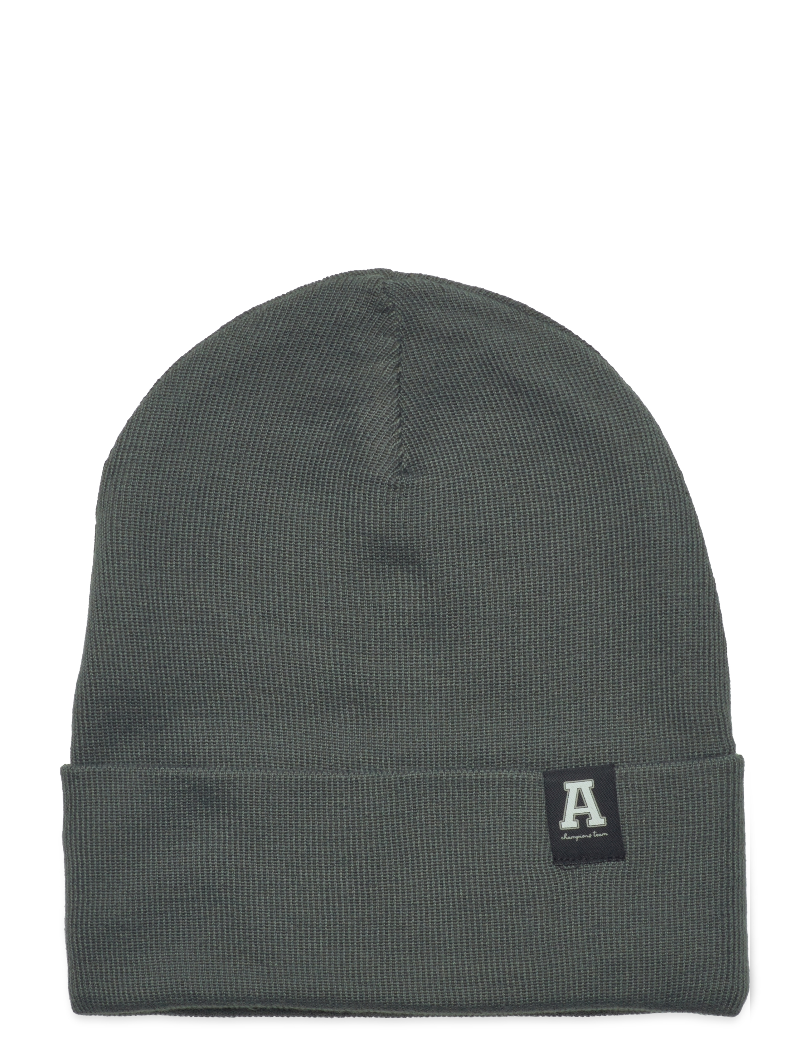 Lindex Beanie basic fold up - Lindex - DARK DUSTY KHAKI / khaki/green