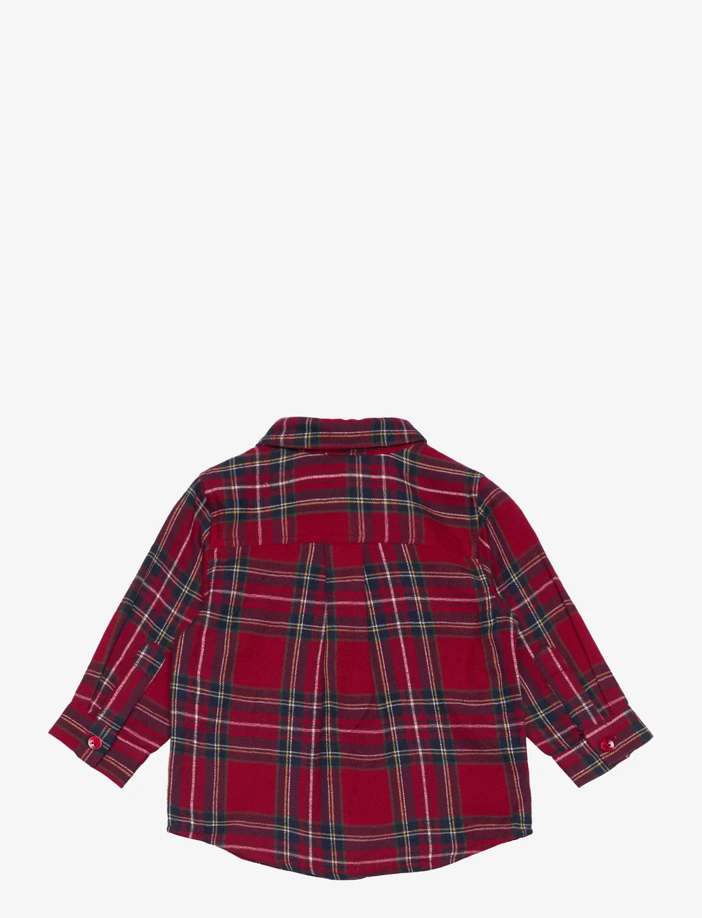 Lindex - Shirt check - langærmede skjorter - dark dusty red - 1