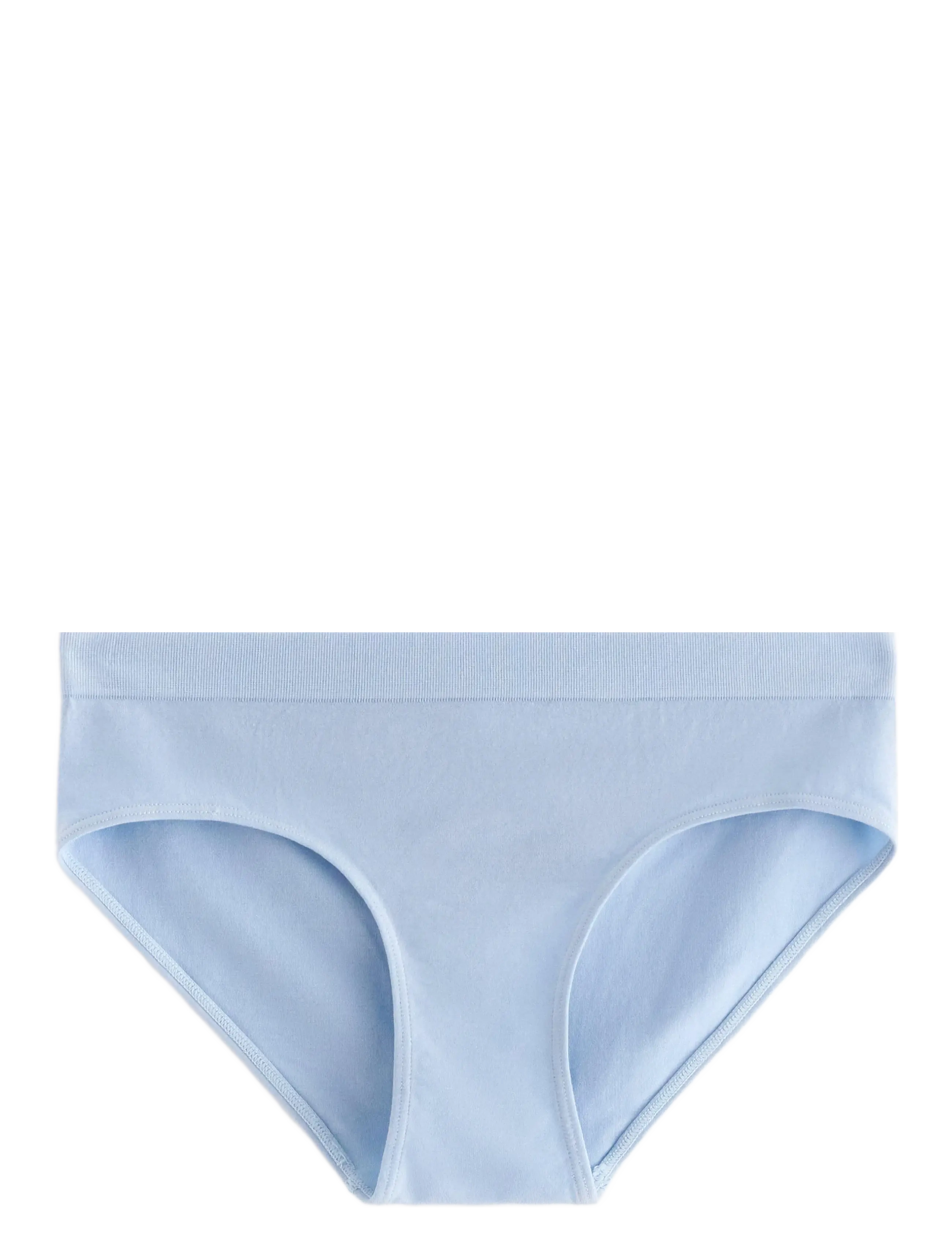 Lindex Seamless Bikini Briefs, 134/140, Blue, Undertøj > Trusser, Børn