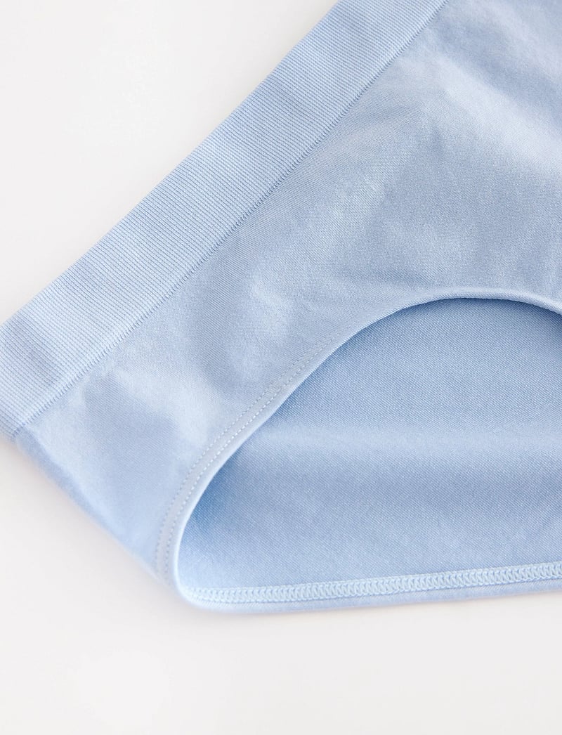 Lindex - Panty bikini seamless - slips - light blue - 2