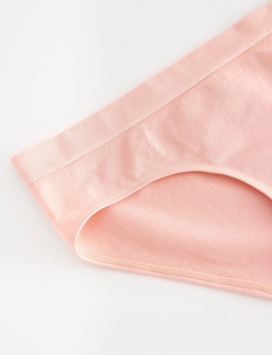 Lindex - Seamless bikini briefs - slips - light dusty pink - 2