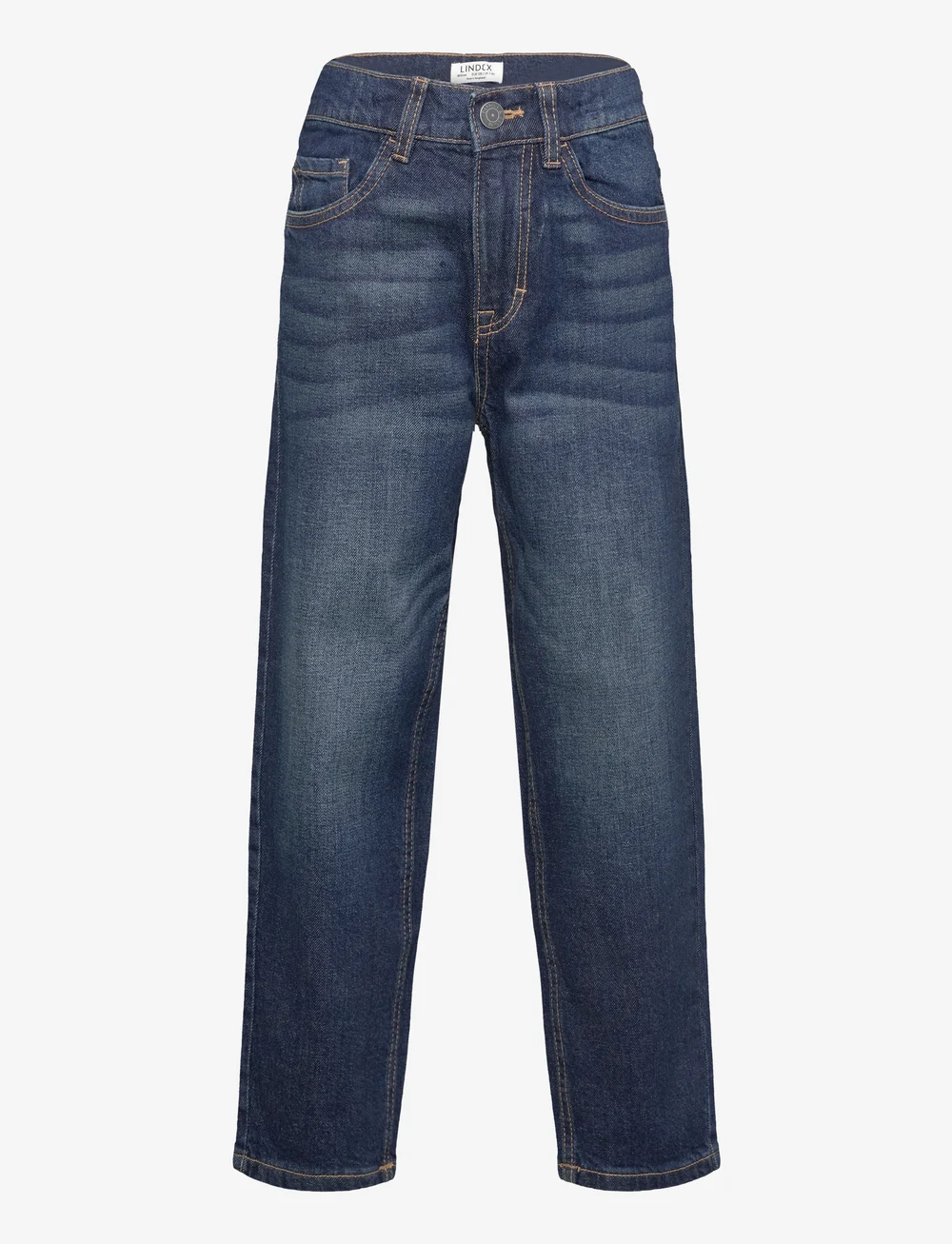 Lindex - Trousers denim Wilmer tapered - tapered jeans - dark denim - 0