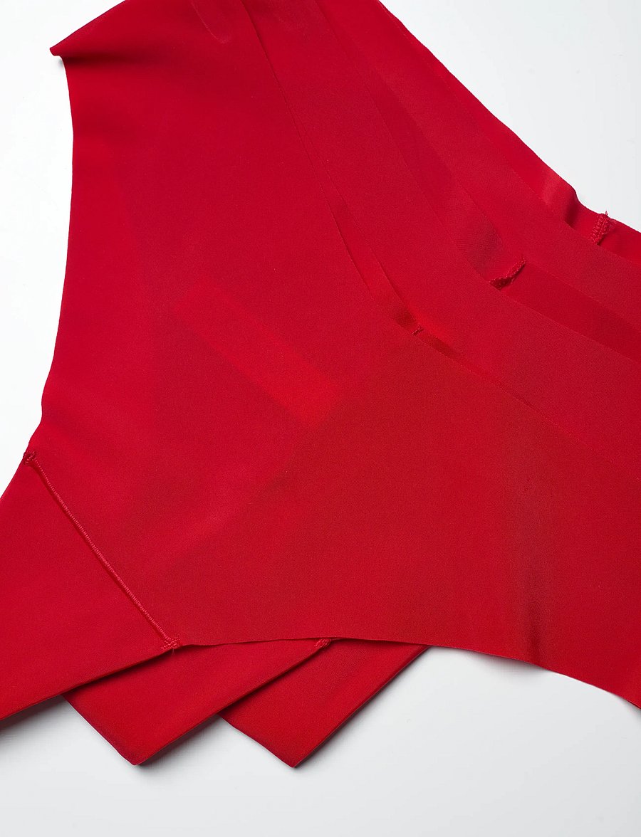 Lindex - 3-pack invisible thongs with regular waist - nahtlose slips - red - 2