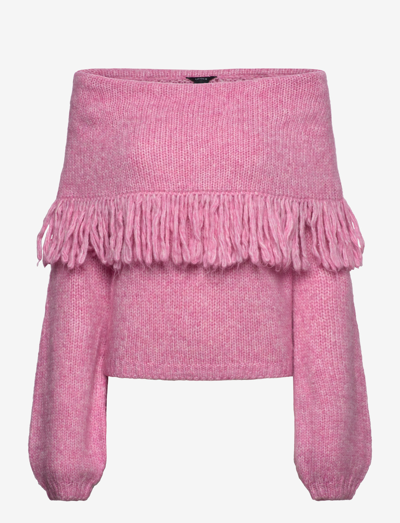 Lindex - Sweater Lilo - efterårstøj - pink - 0