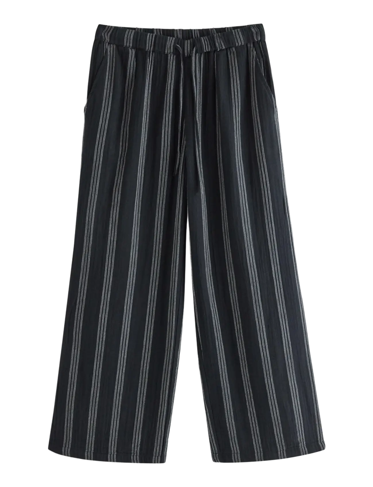 Lindex - Pyjama trousers - wide leg trousers - black - 1