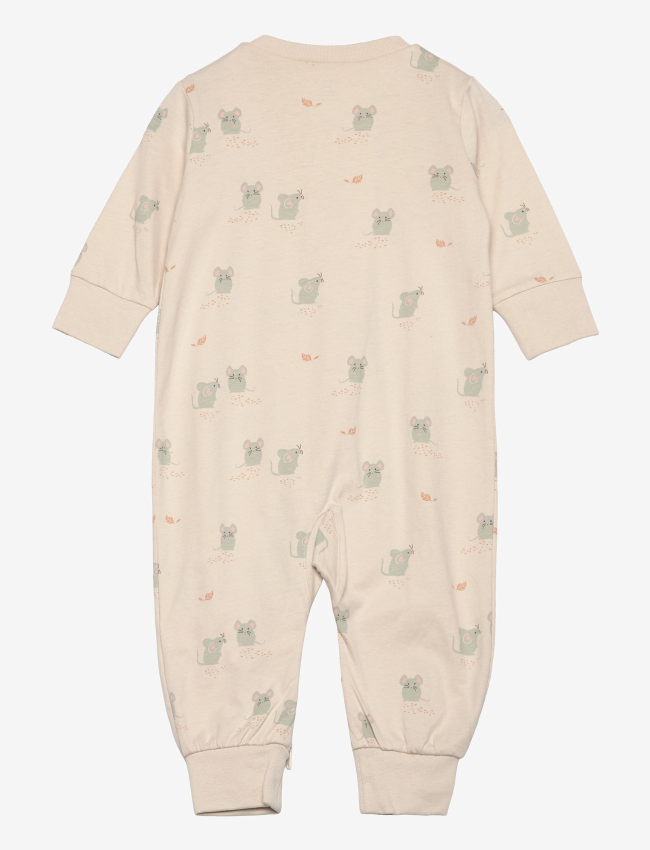 Lindex - Pyjamas mouses - sleeping overalls - light beige - 1