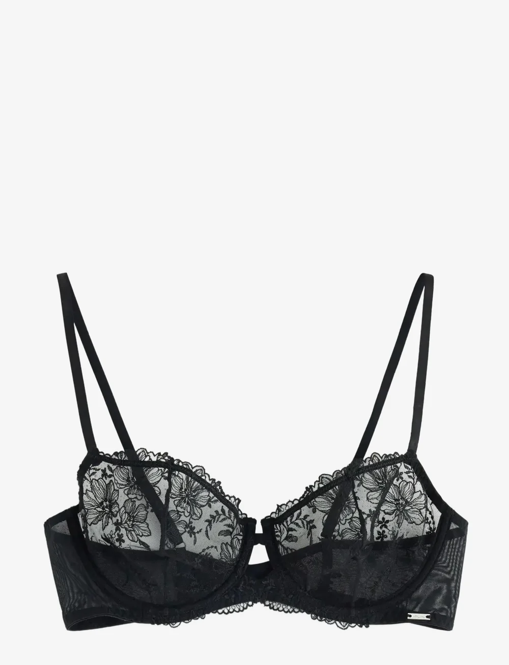 Lindex - Bra Senna Cradle Lina - bh:ar med bygel - black - 1