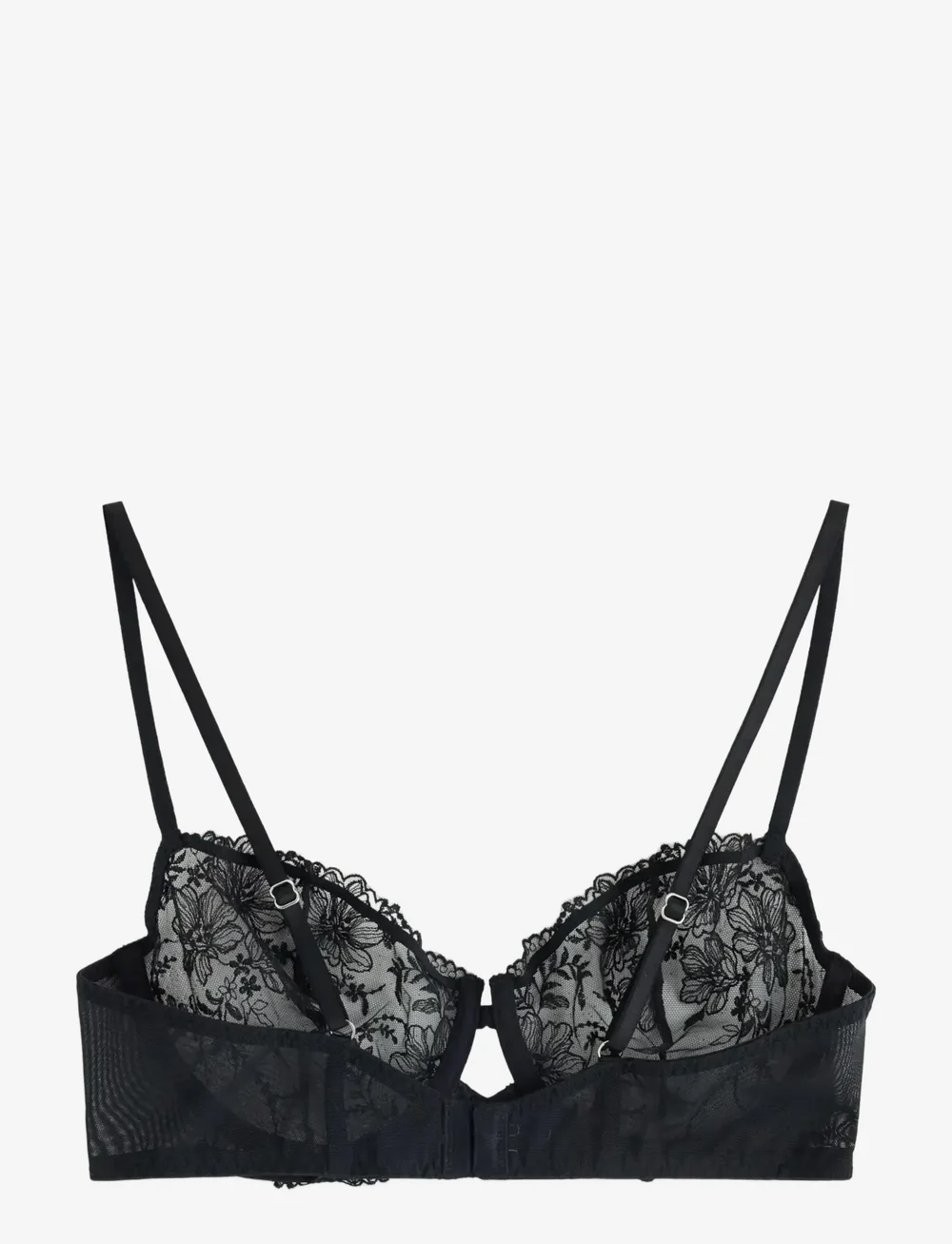 Lindex - Bra Senna Cradle Lina - bh:ar med bygel - black - 2