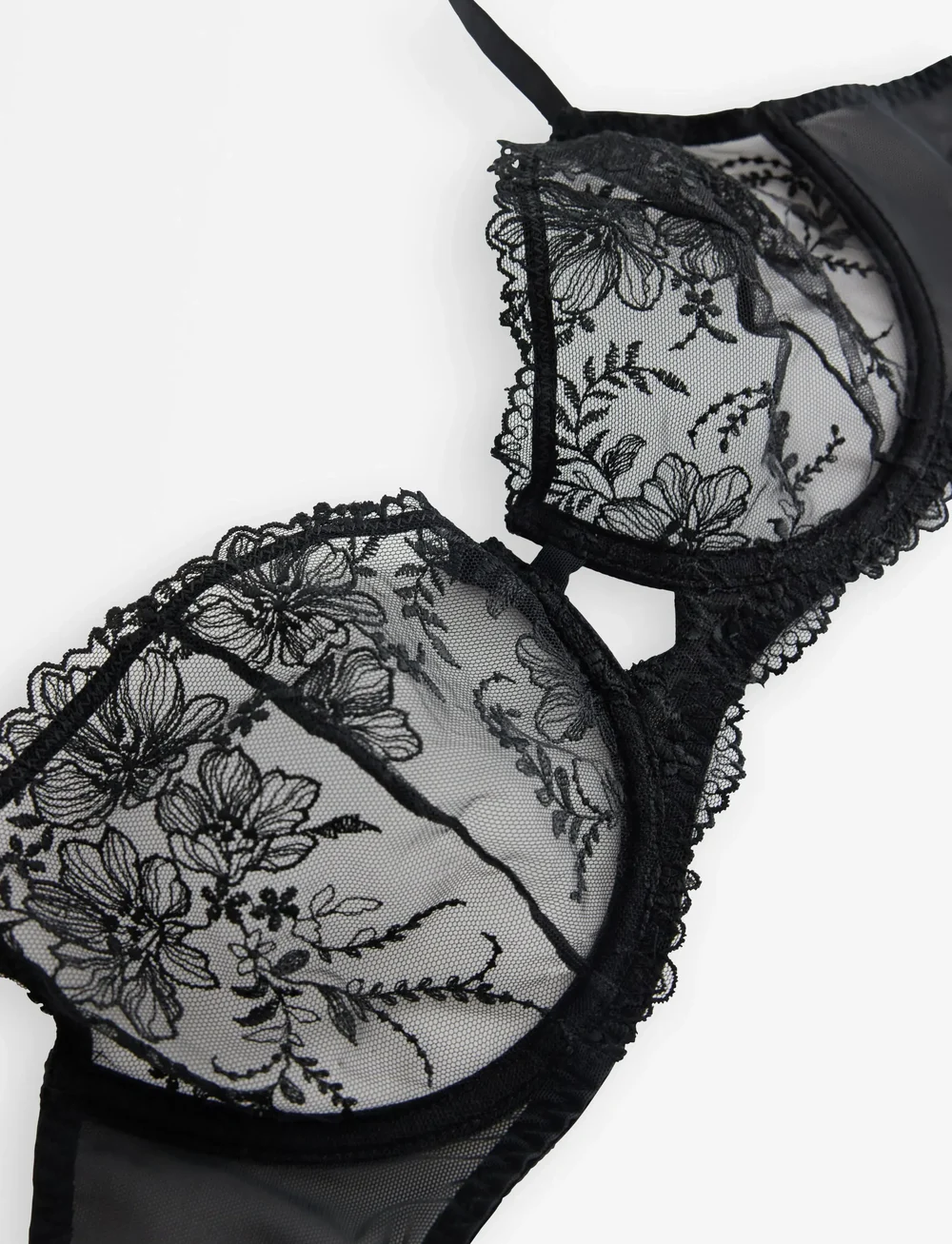 Lindex - Bra Senna Cradle Lina - bh:ar med bygel - black - 5