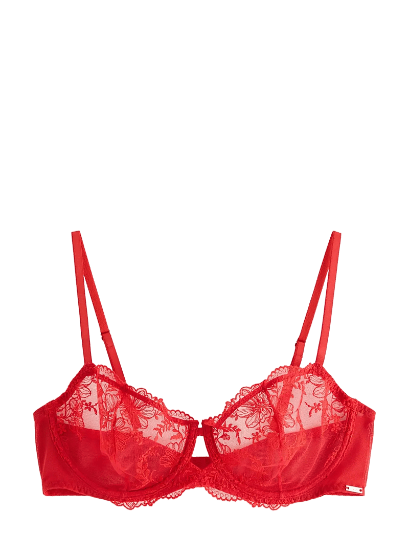 Lindex - Bra Senna Cradle Lina - bügellose bhs - red - 1