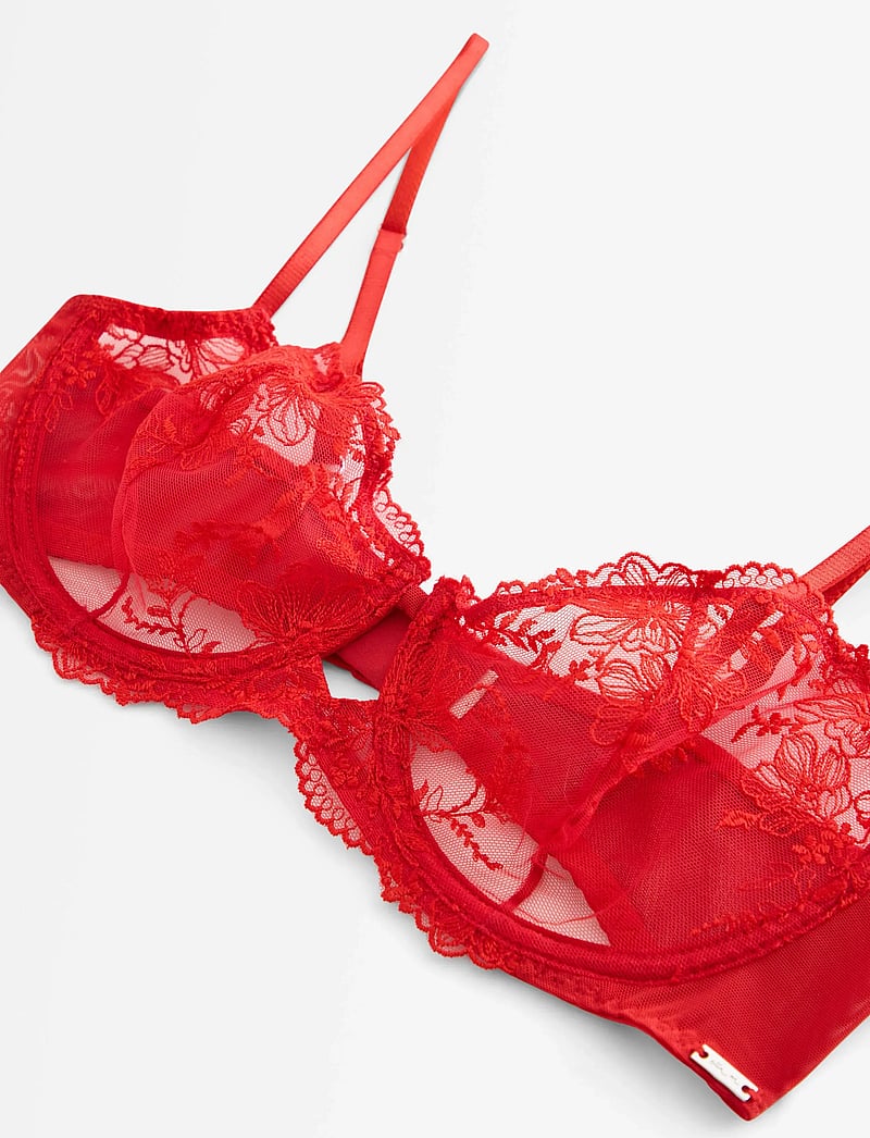 Lindex - Bra Senna Cradle Lina - bügellose bhs - red - 5