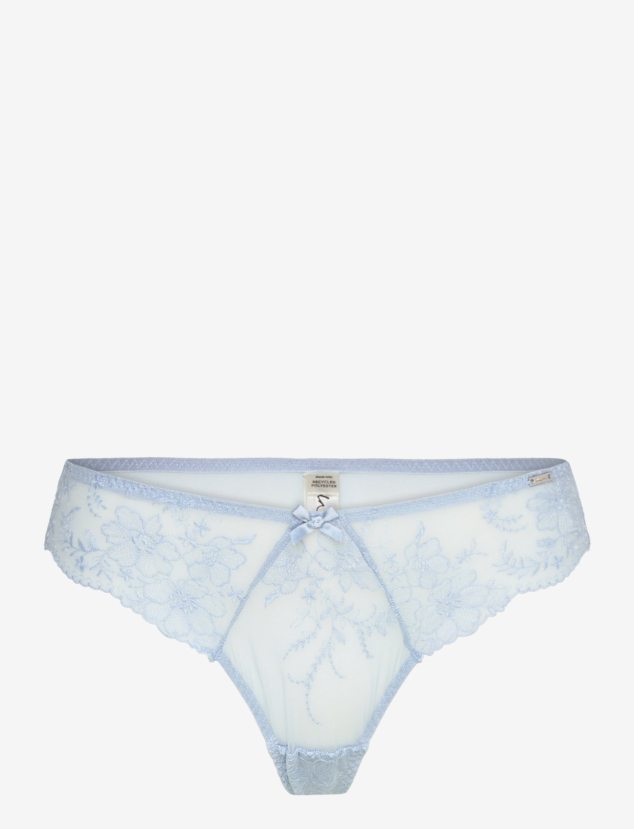 Lindex - Thong Low Lina Stretch - thongs - light dusty blue - 1