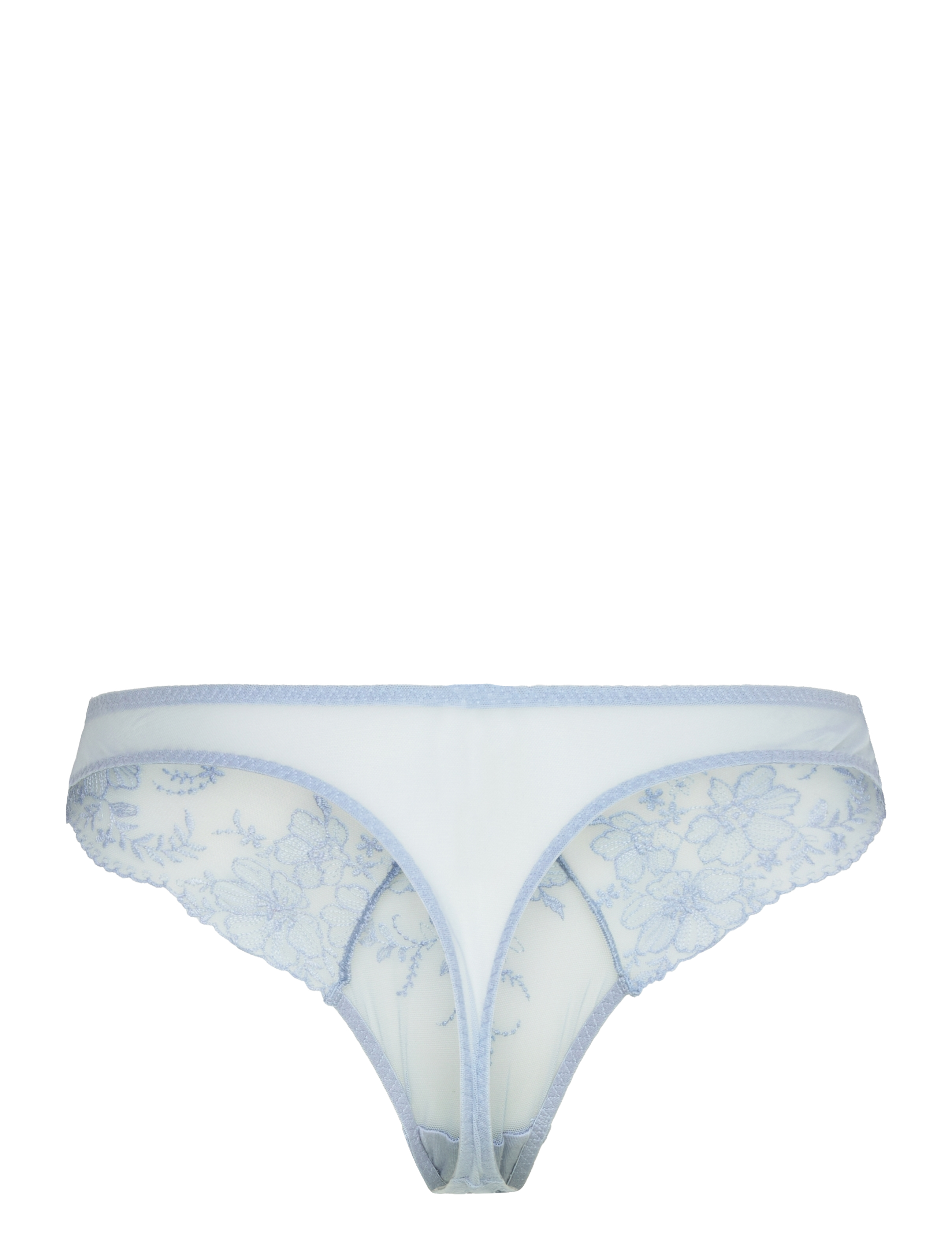 Lindex - Thong Low Lina Stretch - light dusty blue - 2