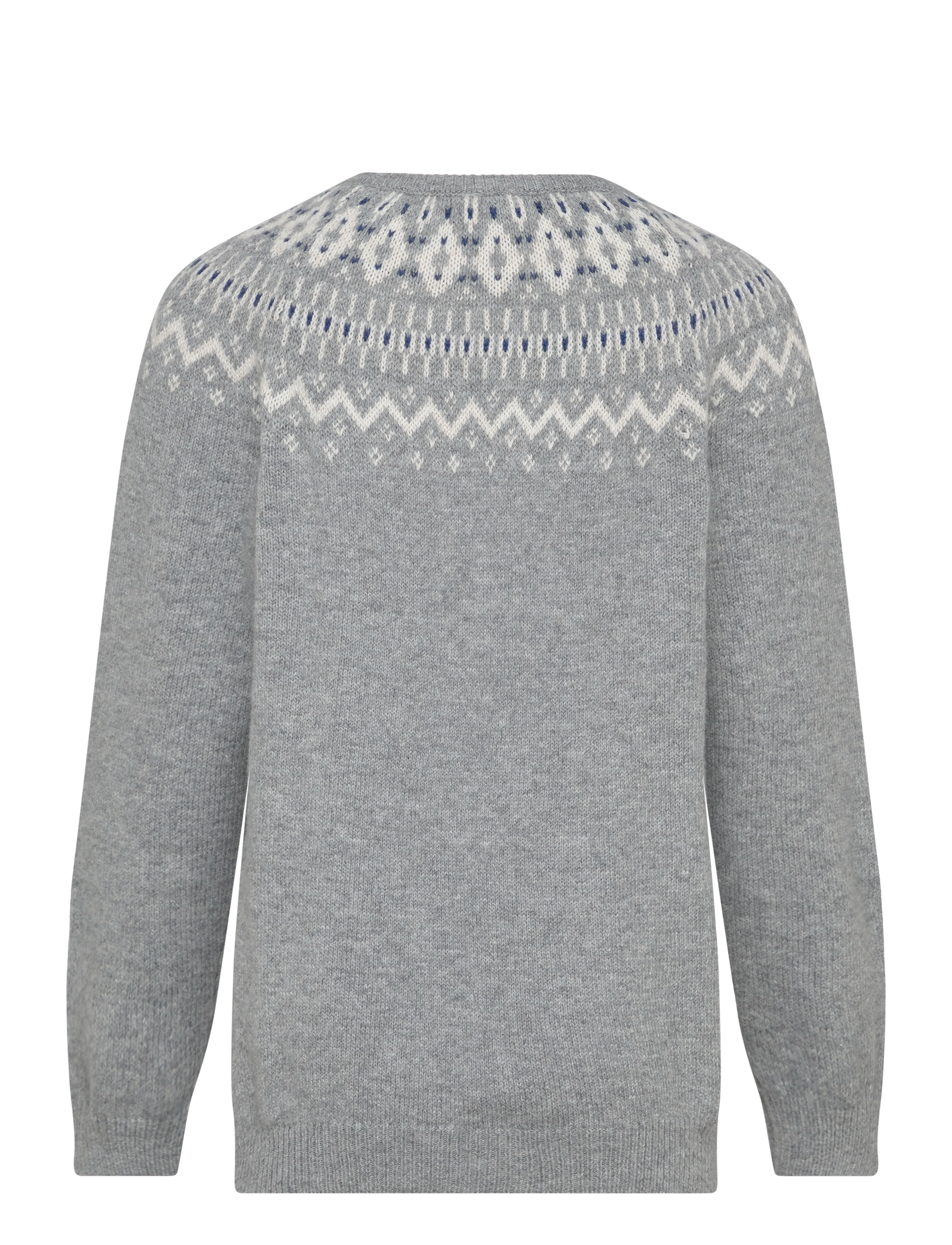 Lindex - Sweater Fairisle - pullover - light grey melange - 2