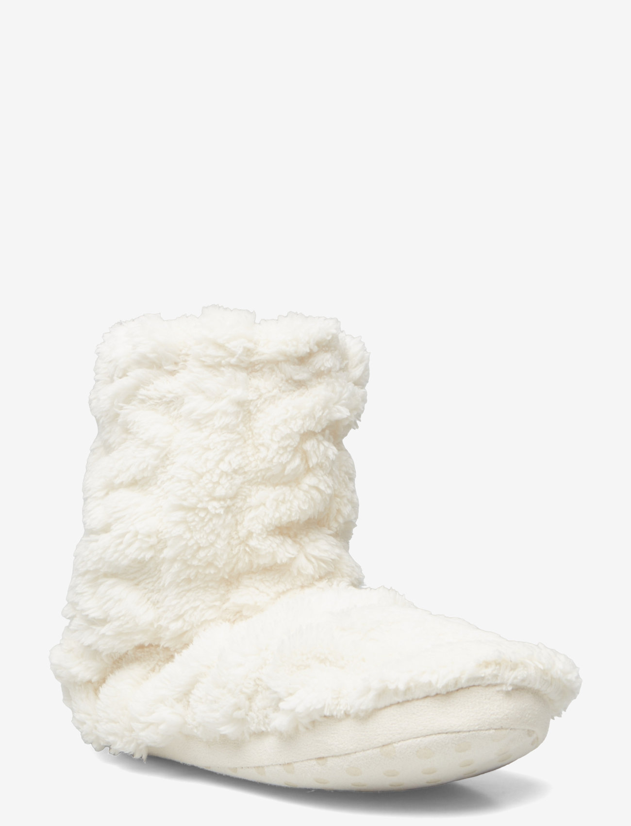 Lindex - Slippers soft boot cable - light dusty white - 0
