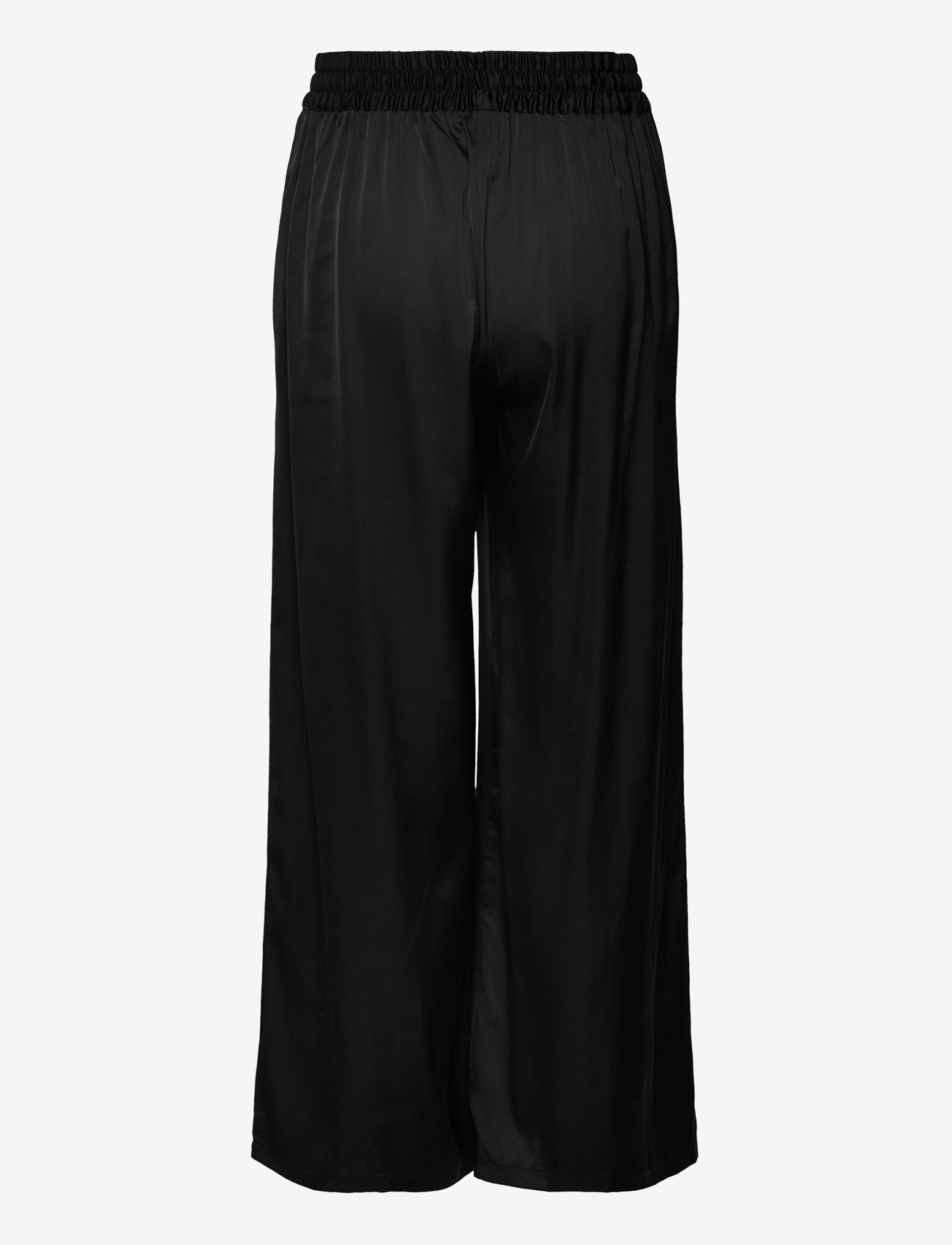 Lindex - Pyjama long sleeve satin - black - 4