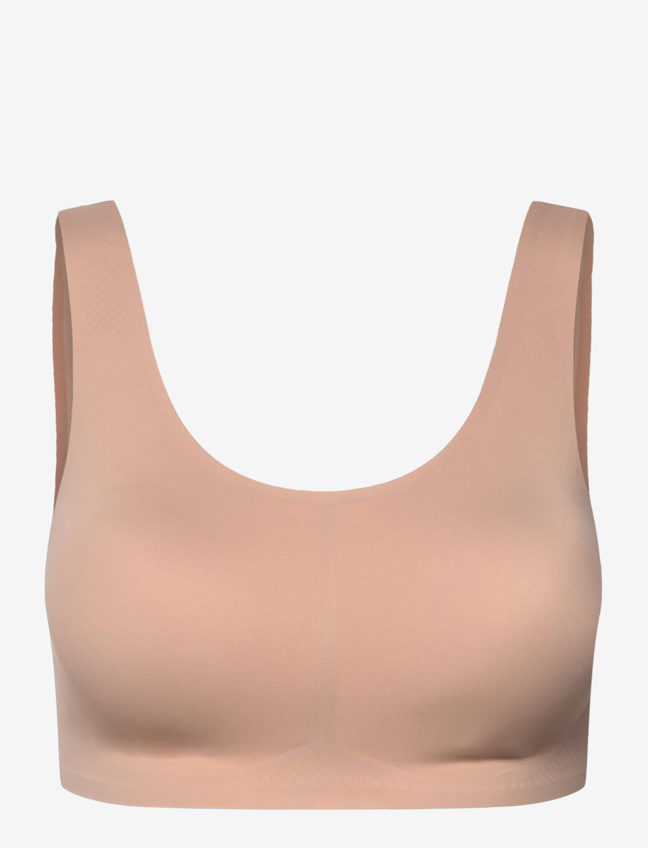 Lindex - Bra Svea U neck top - bh-linnen - beige - 1