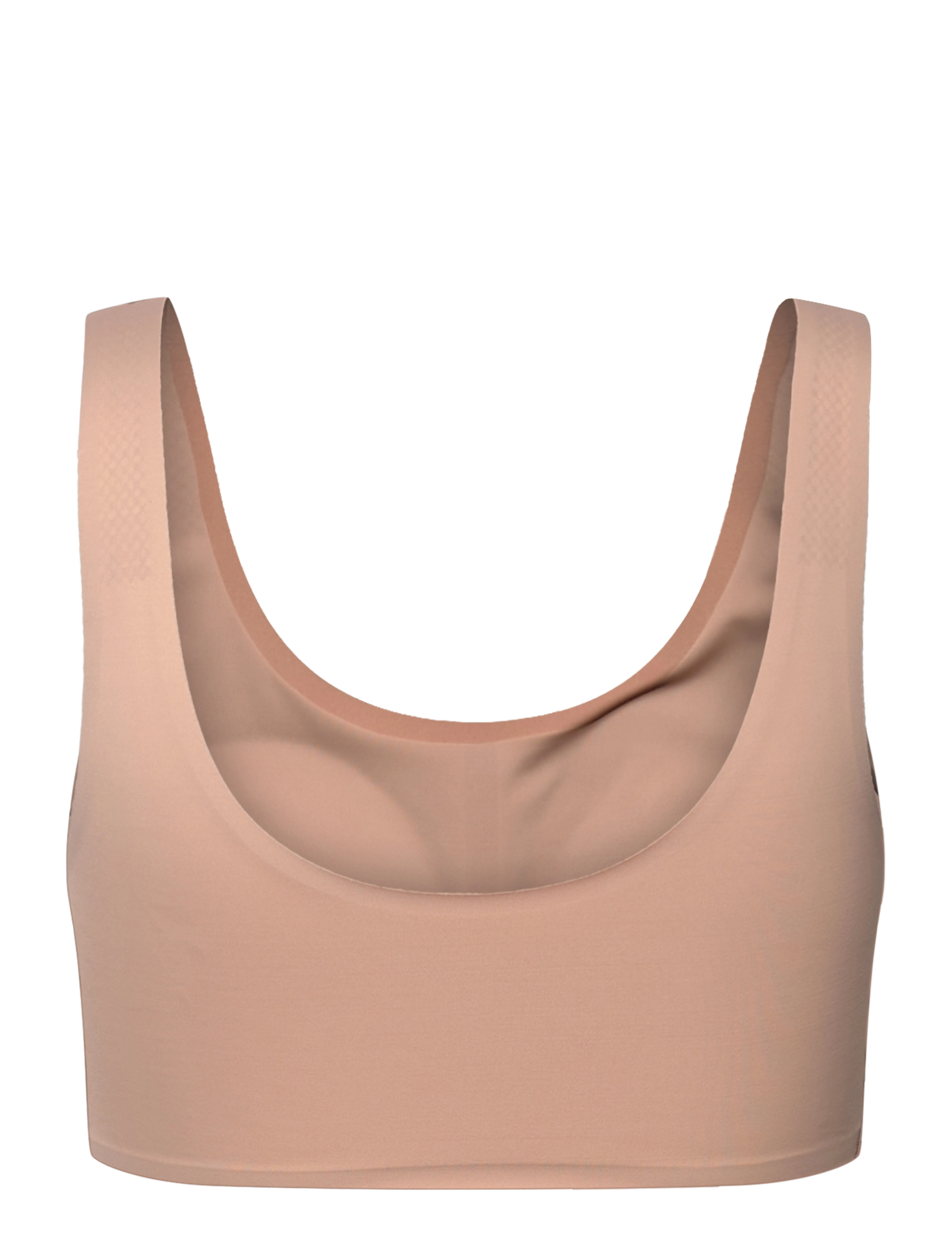 Lindex - Bra Svea U neck top - singlet-bh-er - beige - 2