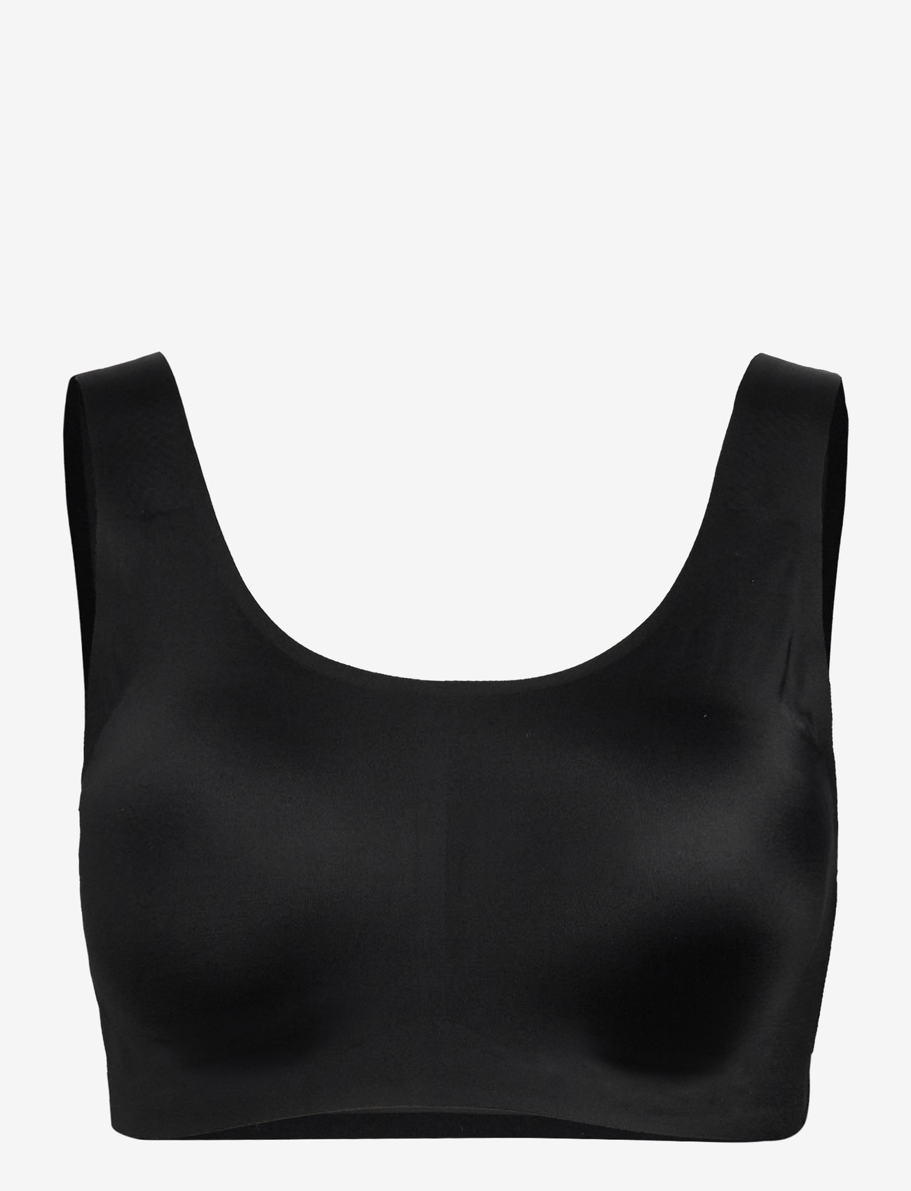 Lindex - Bra Svea U neck top - bh-linnen - black - 1
