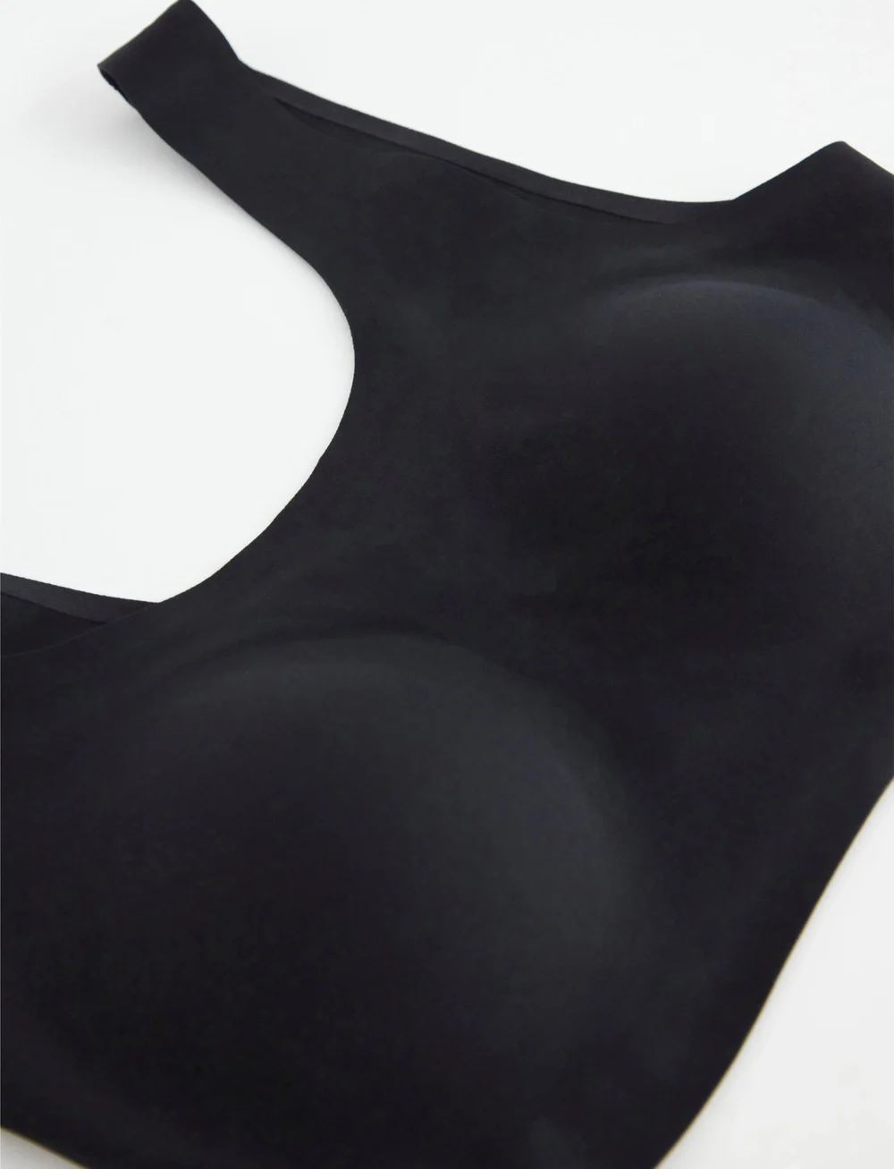 Lindex - Bra Svea U neck top - bh-linnen - black - 5
