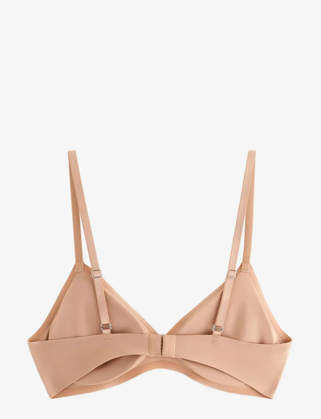 Lindex - Sømløs myk bh - bralette - beige - 1