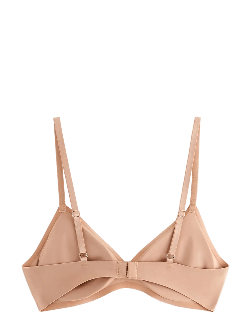 Lindex - Sømløs myk bh - braletki - beige - 1