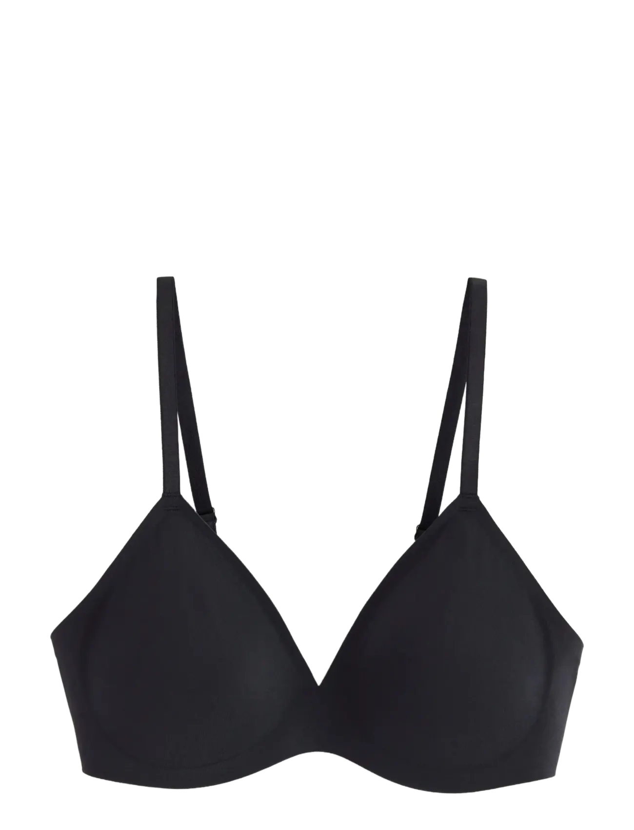 Lindex Seamless soft bra - BHs - BLACK / black
