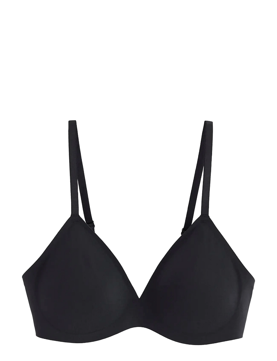 Lindex - Seamless soft bra - bygellösa bh:ar - black - 1