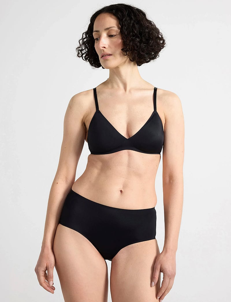 Lindex - Bra Svea light - bralette - black - 0